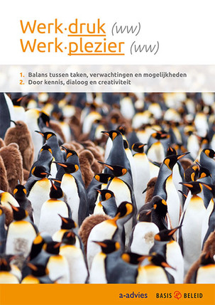 Werkdruk werkplezier folder
